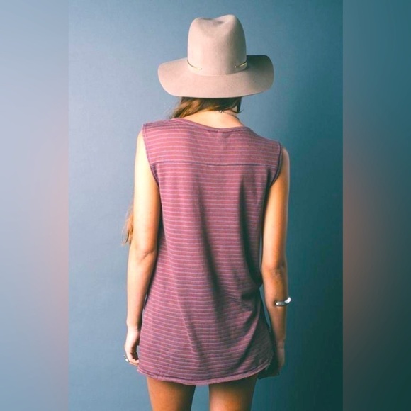 | free people | We the Free Weekend Warrior Striped Tank XS oversized - Picture 2 of 4